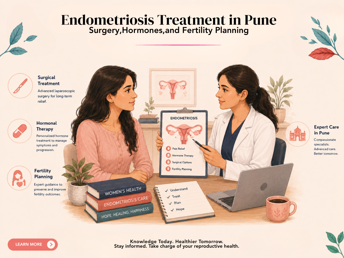 Endometriosis Treatment in Pune: Surgery, Hormones, and Fertility Planning