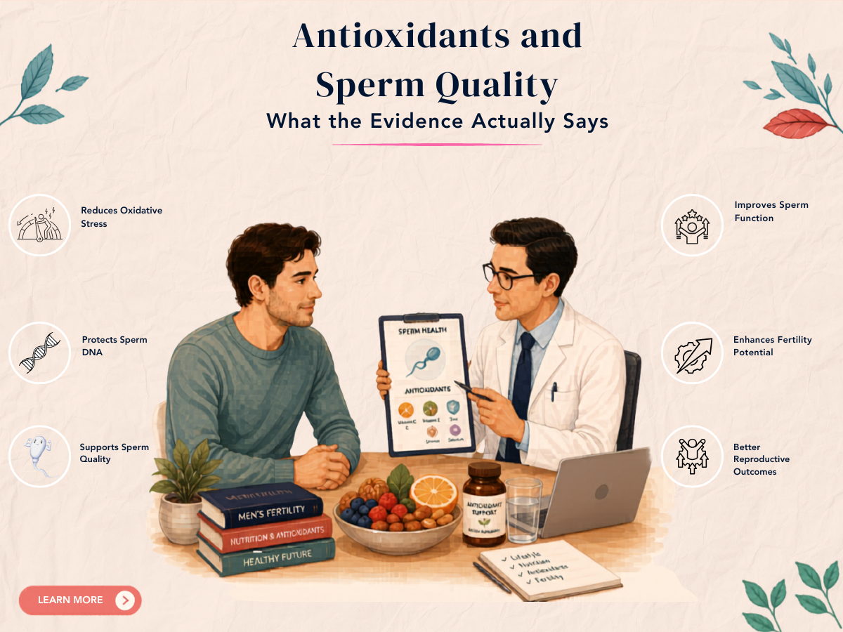 Antioxidants and Sperm Quality: What the Evidence Actually Says